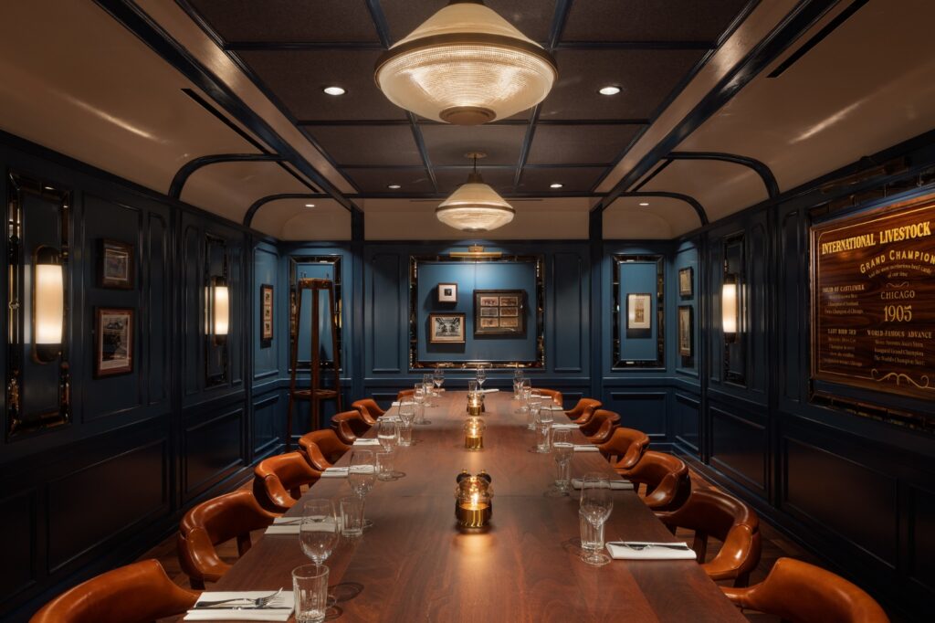 Private Dining & Events - Chicago 19 Hawksmoor Chicago - The Lady Bird 3rd Room