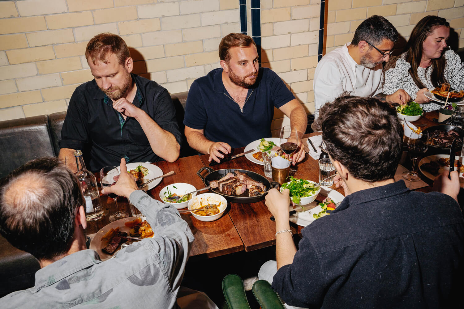 Hawksmoor Beefsteak Club dinner