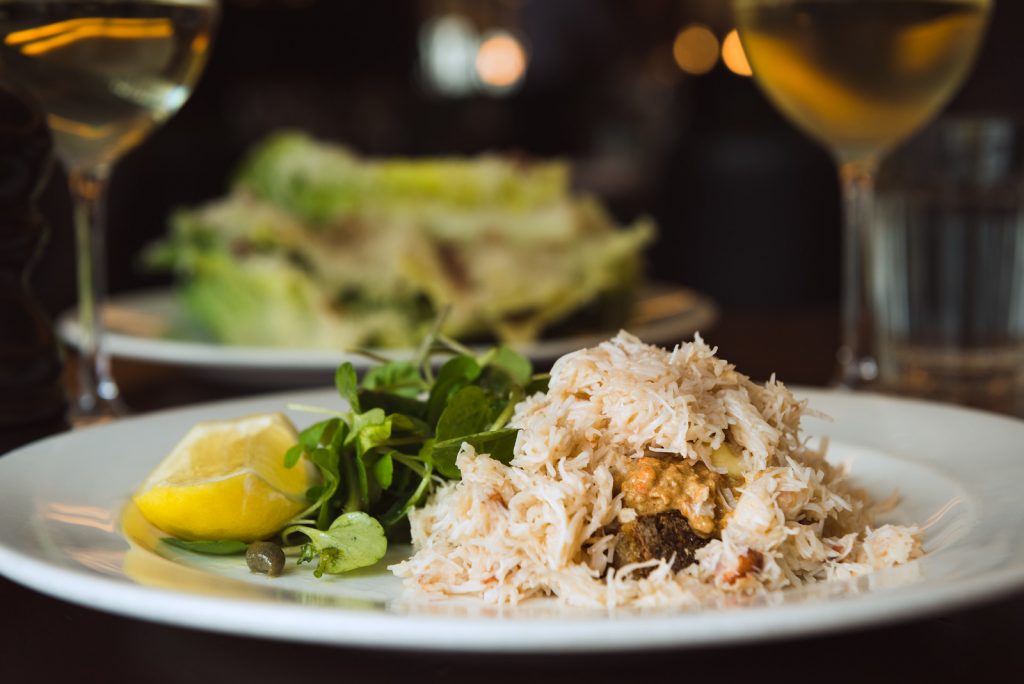 Crab on toast recipe