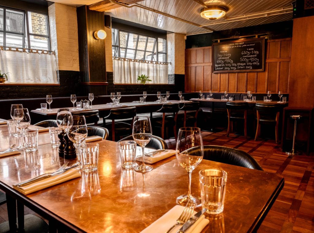 Private Dining - Borough 18 The Hop House PDR Hawksmoor Borough