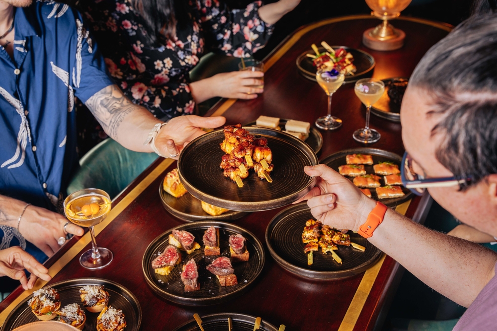 Canapes & Bowls menu