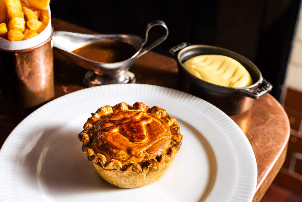Home 15 Hawksmoor Seven Dials 15th Birthday Lunch - Steak Pie